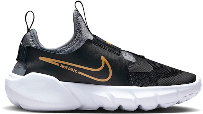 (Preschool) Nike Flex Runner 2 'Black Metallic Gold' DJ6040-007 Order (Preschool) Nike Flex Runner 2 'Black Metallic Gold' DJ6040-007