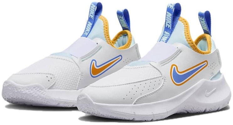 (Preschool) Nike Flex Runner 3 'White Sundial Yellow University Blue' HJ3496-141 Lookbook (Preschool) Nike Flex Runner 3 'White Sundial Yellow University Blue' HJ3496-141