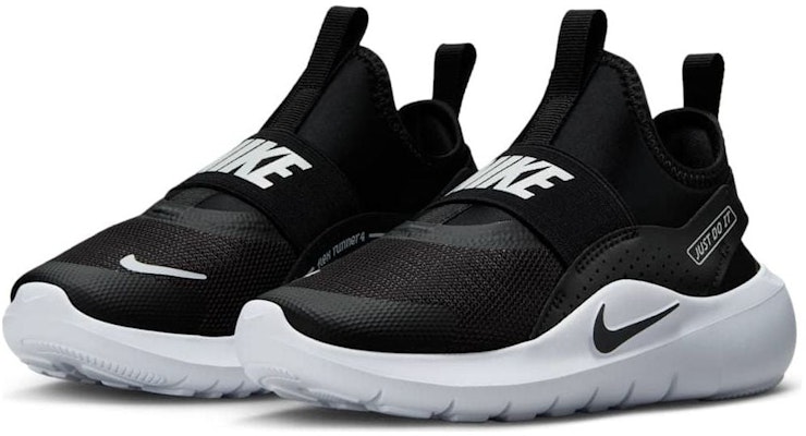 (Preschool) Nike Flex Runner 4 'Black White' IF2894-002 Shop (Preschool) Nike Flex Runner 4 'Black White' IF2894-002