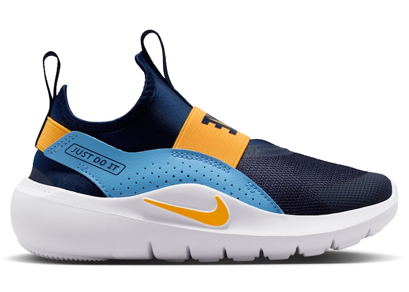 (Preschool) Nike Flex Runner 4 Navy University Blue Laser Orange IF2894-403
