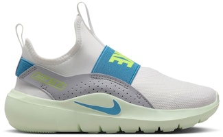 (Preschool) Nike Flex Runner 4 White Grey Volt Tint Dutch Blue IF2894-103 (Preschool) Nike Flex Runner 4 White Grey Volt Tint Dutch Blue IF2894-103