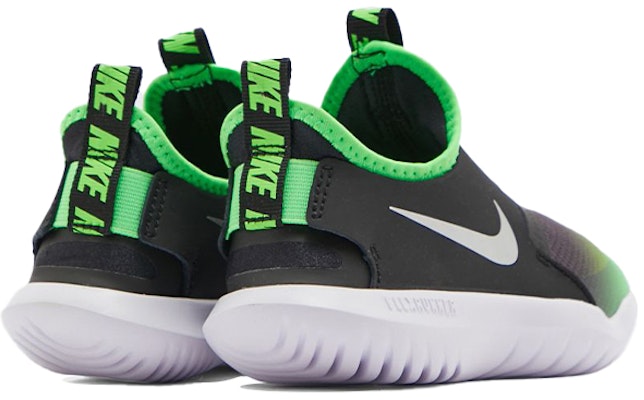 (Preschool) Nike Flex Runner 'Black Green White' AT4663-020 Lookbook (Preschool) Nike Flex Runner 'Black Green White' AT4663-020