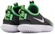 (PS) Nike Flex Runner 'Hitam Hijau Putih' AT4663-020