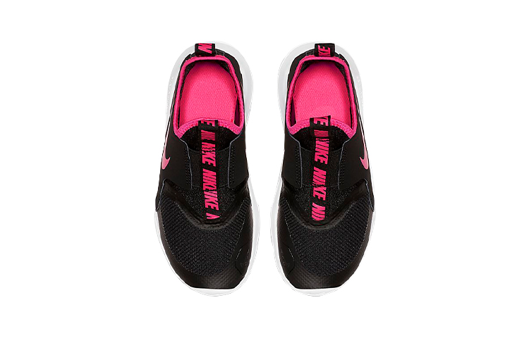 Lookbook (PS) Nike Flex Runner ''Schwarz Hyper Pink'' AT4663-006