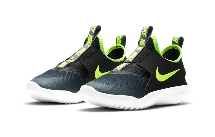 Lookbook (PS) 耐克Flex Runner '烟灰电光绿' AT4663-019