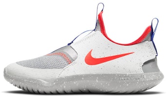 (Preschool) Nike Flex Runner SE 'Particle Grey Crimson Speckled' DC9238-001 (Preschool) Nike Flex Runner SE 'Particle Grey Crimson Speckled' DC9238-001