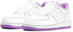 Lookbook 中童 Nike Air Force 1 Low 拼接復古休閒 低筒 兒童運動鞋 白紫
