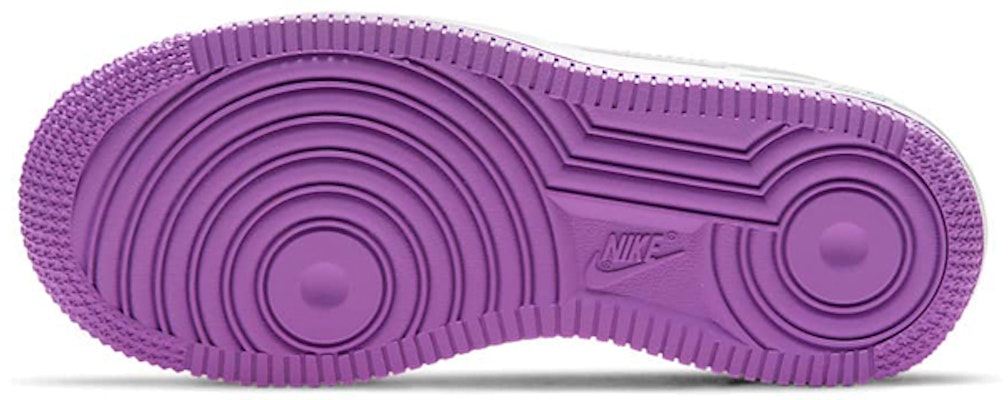 中童 Nike Air Force 1 Low 拼接復古休閒 低筒 兒童運動鞋 白紫 Details for 中童 Nike Air Force 1 Low 拼接復古休閒 低筒 兒童運動鞋 白紫