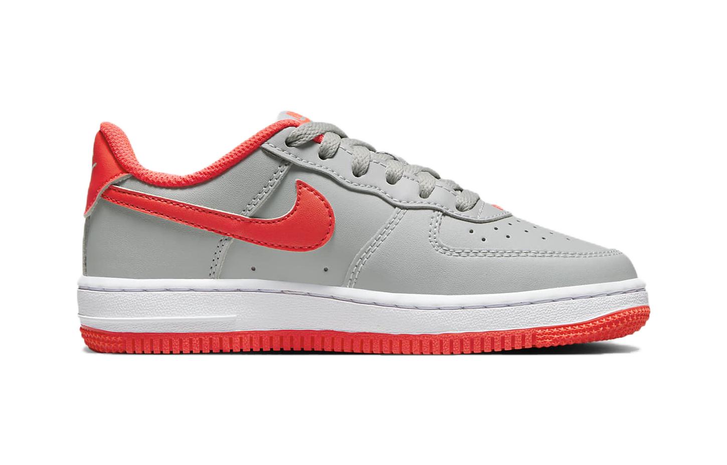 (PS) Nike Force 1 'Light Smoke Bright Crimson' 圖 2