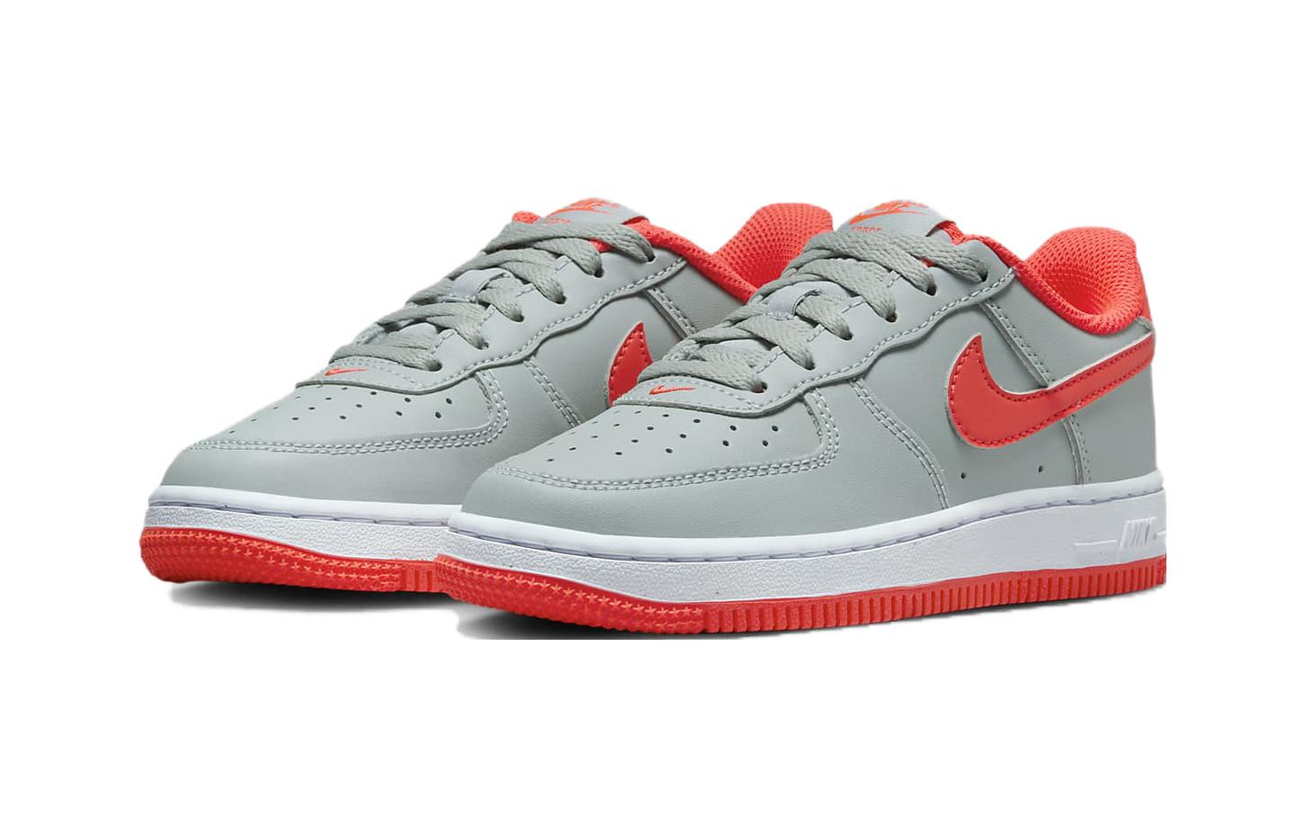 (PS) Nike Force 1 'Light Smoke Bright Crimson' 圖 3