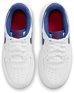 中童 Nike Air Force 1 Low 休閒 耐磨減震 低幫 兒童板鞋 白藍 Shop 中童 Nike Air Force 1 Low 休閒 耐磨減震 低幫 兒童板鞋 白藍