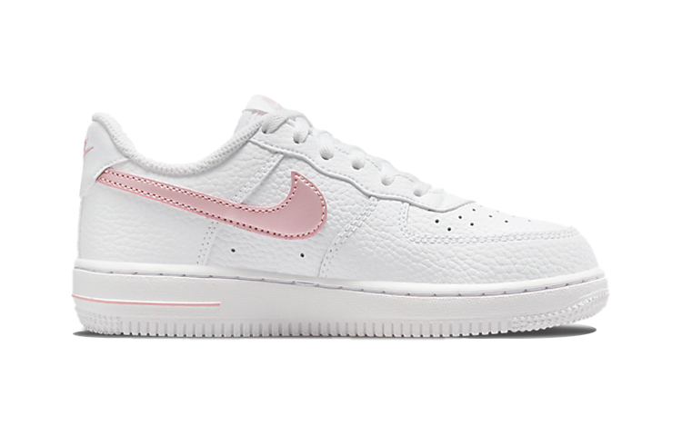 Order 中童 Nike Air Force 1 Low 耐磨防滑 低筒 板鞋 白粉紅色
