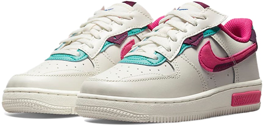 (PS) Nike Force 1 Fontanka 'Sail Washed Teal Sangria' Sepatu Sneakers DO6146-101 Lookbook (PS) Nike Force 1 Fontanka 'Sail Washed Teal Sangria' Sepatu Sneakers DO6146-101