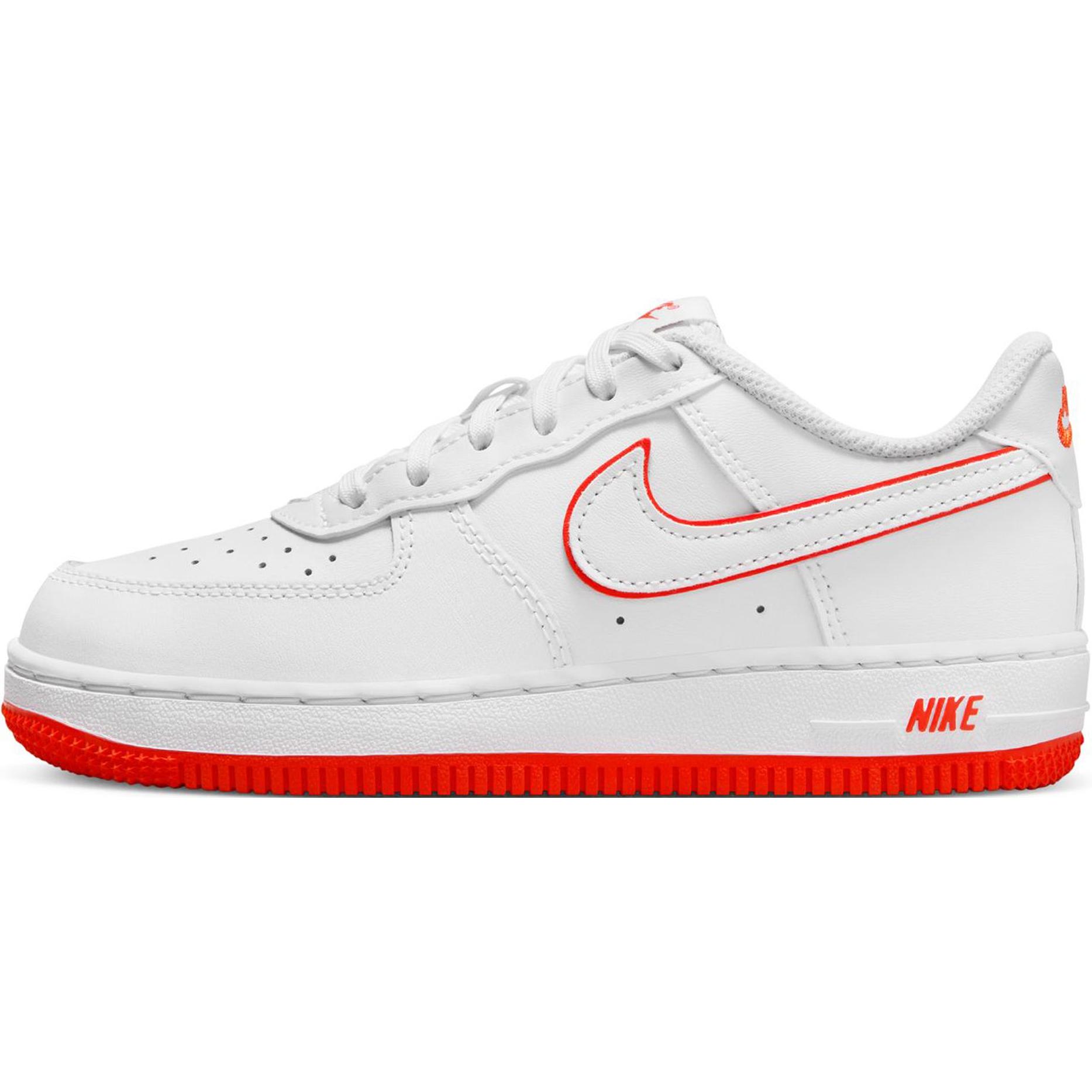 Buy (PS) ナイキ フォース 1 '07 白/ピカンチレッド FJ3484-101