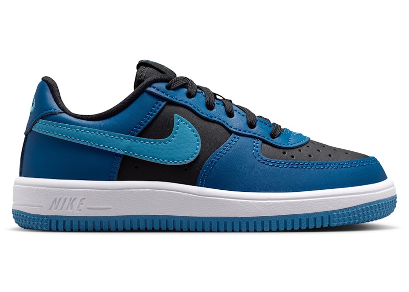 (Preschool) Nike Force 1 Low Black Court Blue IF1673-012