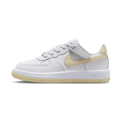 (PS) Nike Force 1 Low Easy On White/White/Light Khaki