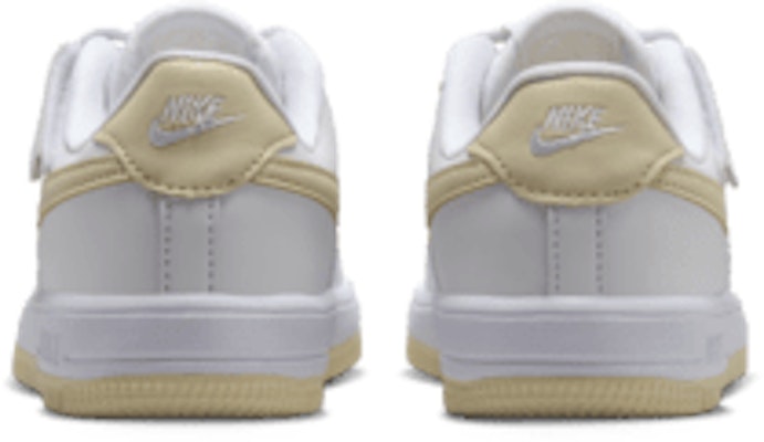 (Preschool) Nike Force 1 Low Easy On White/White/Light Khaki FN0237-118 Details for (Preschool) Nike Force 1 Low Easy On White/White/Light Khaki FN0237-118