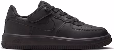 (Preschool) Nike Force 1 Low EasyOn 'Triple Black' FN0237-001 (Preschool) Nike Force 1 Low EasyOn 'Triple Black' FN0237-001