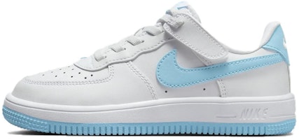 (Preschool) Nike Force 1 Low EasyOn 'White Aquarius Blue' FN0237-107 (Preschool) Nike Force 1 Low EasyOn 'White Aquarius Blue' FN0237-107