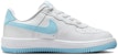 (PS) Nike Force 1 Rendah EasyOn 'Putih Aquarius Biru' FN0237-107