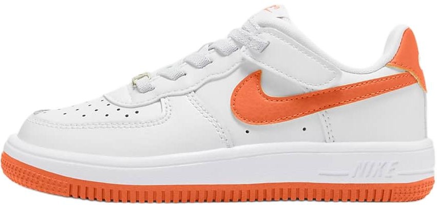 (Preschool) Nike Force 1 Low EasyOn 'White Safety Orange' FN0237-113 Buy (Preschool) Nike Force 1 Low EasyOn 'White Safety Orange' FN0237-113