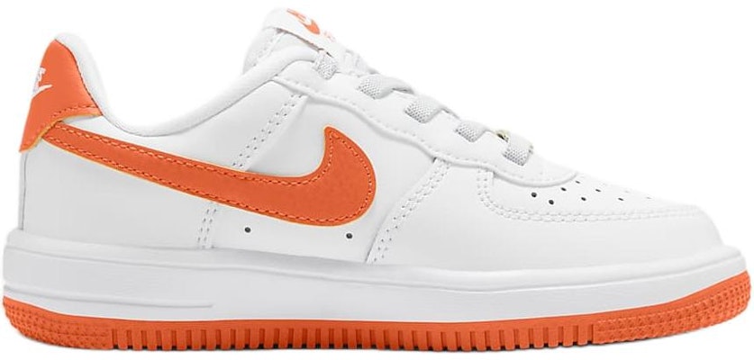 (Preschool) Nike Force 1 Low EasyOn 'White Safety Orange' FN0237-113 Order (Preschool) Nike Force 1 Low EasyOn 'White Safety Orange' FN0237-113