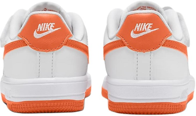 (Preschool) Nike Force 1 Low EasyOn 'White Safety Orange' FN0237-113 Purchase (Preschool) Nike Force 1 Low EasyOn 'White Safety Orange' FN0237-113