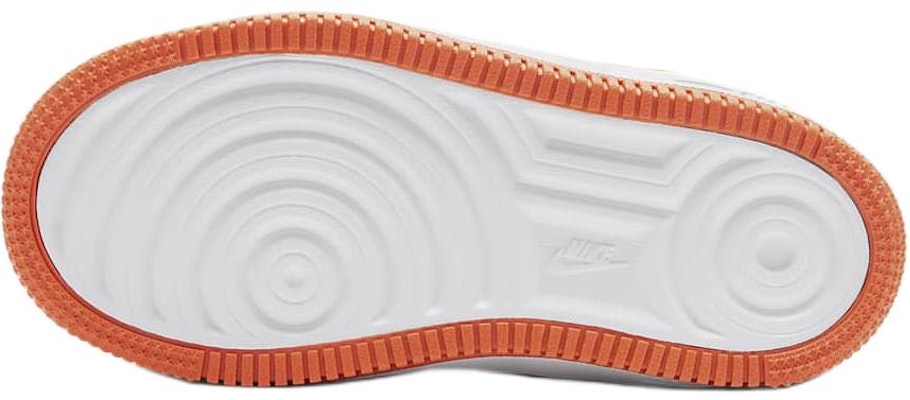 (Preschool) Nike Force 1 Low EasyOn 'White Safety Orange' FN0237-113 Details for (Preschool) Nike Force 1 Low EasyOn 'White Safety Orange' FN0237-113