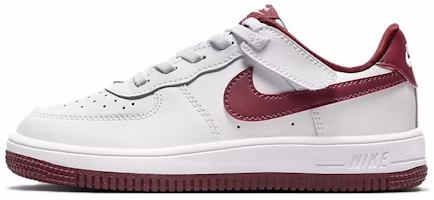 (Preschool) Nike Force 1 Low EasyOn 'White Team Red' FN0237-105 (Preschool) Nike Force 1 Low EasyOn 'White Team Red' FN0237-105
