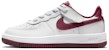 (PS) Nike Force 1 Rendah EasyOn 'Putih Merah Pasukan' FN0237-105