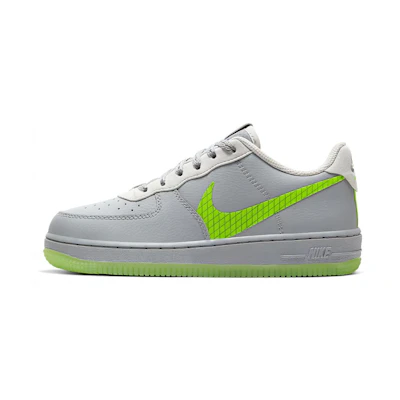 (PS) Nike Force 1 LV8 3 'Wolf Grey Ghost Green'