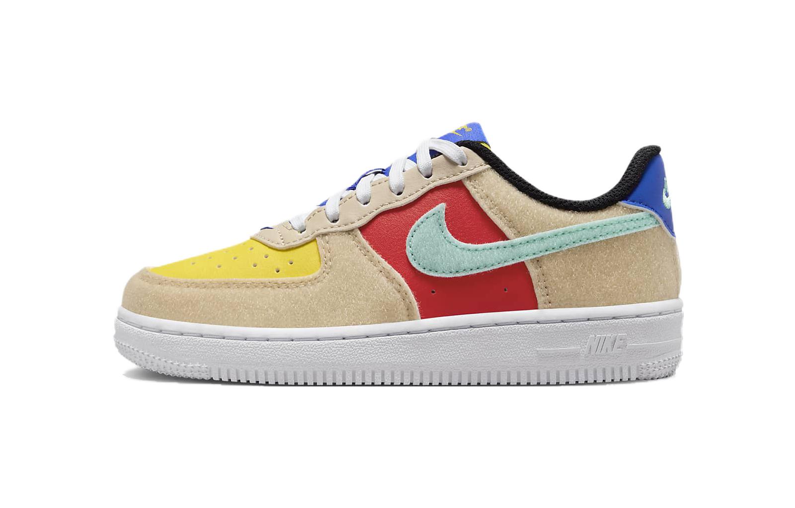 (PS) Nike Force 1 LV8 'Multi-Color Velcro'