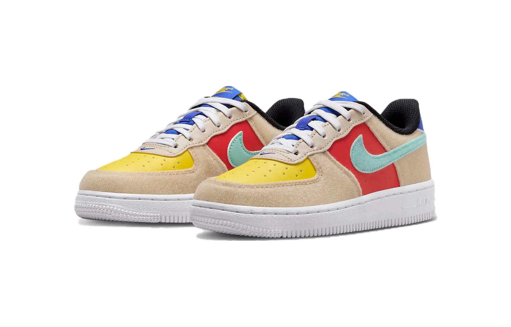 (PS) Nike Force 1 LV8 'Multi-Color Velcro' 圖 3