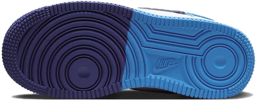 (PS) Nike Force 1 LV8 'Split - Azul Claro Foto' DX2164-100 Details for (PS) Nike Force 1 LV8 'Split - Azul Claro Foto' DX2164-100