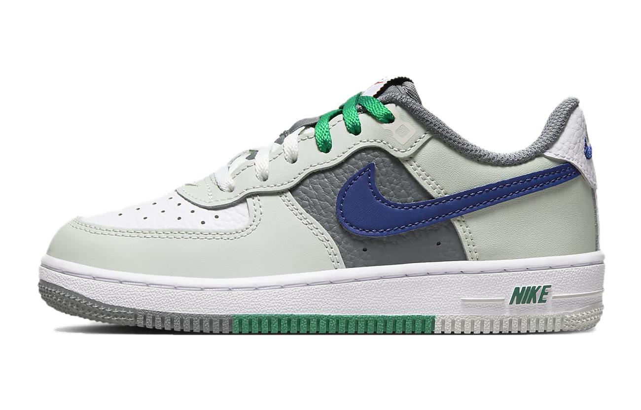 Buy (PS) Nike Force 1 LV8 'Split - Silver Terang Royal Biru' FB9501-001