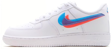 (Preschool) Nike Force 1 LV8 KSA '3D Glasses' CJ7160-100 (Preschool) Nike Force 1 LV8 KSA '3D Glasses' CJ7160-100