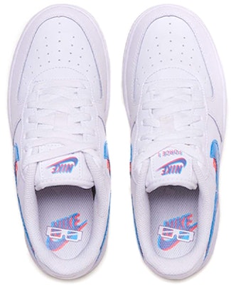(Preschool) Nike Force 1 LV8 KSA '3D Glasses' CJ7160-100 Order (Preschool) Nike Force 1 LV8 KSA '3D Glasses' CJ7160-100