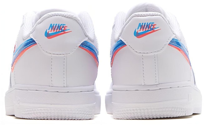 (Preschool) Nike Force 1 LV8 KSA '3D Glasses' CJ7160-100 Lookbook (Preschool) Nike Force 1 LV8 KSA '3D Glasses' CJ7160-100