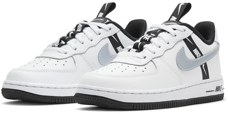 (Preschool) Nike Force 1 LV8 KSA 'White Reflect Silver' CT4681-100 Lookbook (Preschool) Nike Force 1 LV8 KSA 'White Reflect Silver' CT4681-100