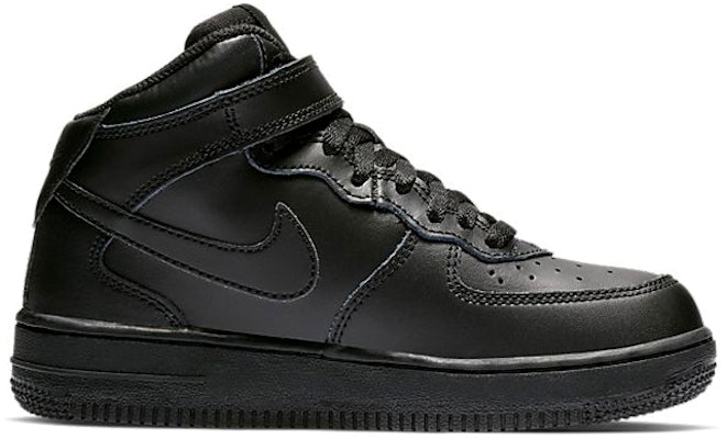 (PS) Nike Force 1 Mid 'Negro' 314196-004 Order (PS) Nike Force 1 Mid 'Negro' 314196-004