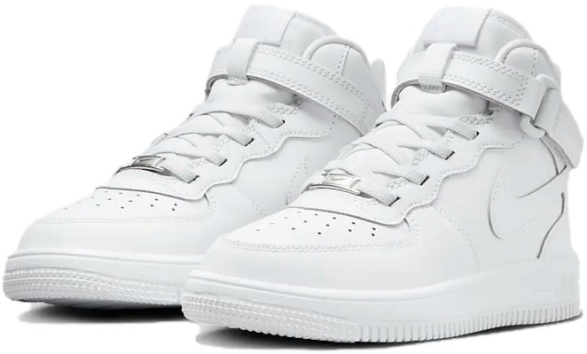 (PS) Nike Force 1 Mid EasyOn 'Putih Polos' FJ1917-111 Lookbook (PS) Nike Force 1 Mid EasyOn 'Putih Polos' FJ1917-111