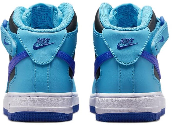 (Preschool) Nike Force 1 Mid LE 'Blue Lightning Black' DH2934-400 Purchase (Preschool) Nike Force 1 Mid LE 'Blue Lightning Black' DH2934-400