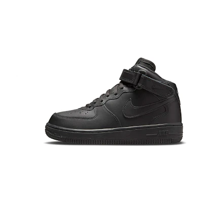 (PS) Nike Force 1 Mid LE 'Triple Black'