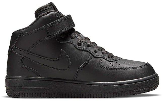 (Preschool) Nike Force 1 Mid LE 'Triple Black' DH2934-001 Order (Preschool) Nike Force 1 Mid LE 'Triple Black' DH2934-001