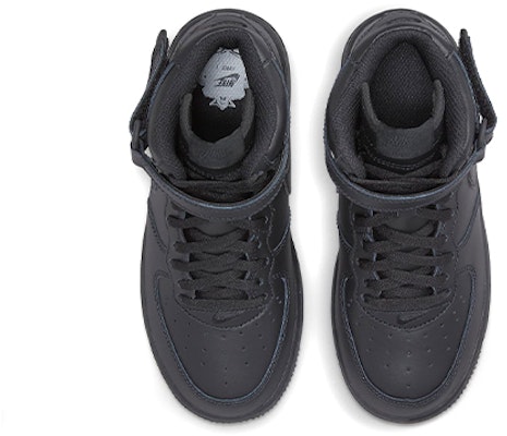 (Preschool) Nike Force 1 Mid LE 'Triple Black' DH2934-001 Shop (Preschool) Nike Force 1 Mid LE 'Triple Black' DH2934-001