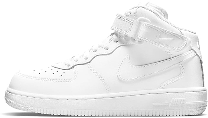 (Preschool) Nike Force 1 Mid LE 'Triple White' DH2934-111 Buy (Preschool) Nike Force 1 Mid LE 'Triple White' DH2934-111