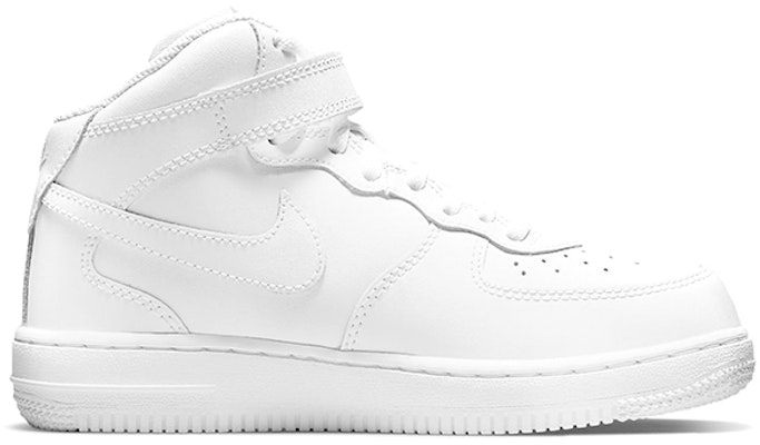 (Preschool) Nike Force 1 Mid LE 'Triple White' DH2934-111 Order (Preschool) Nike Force 1 Mid LE 'Triple White' DH2934-111