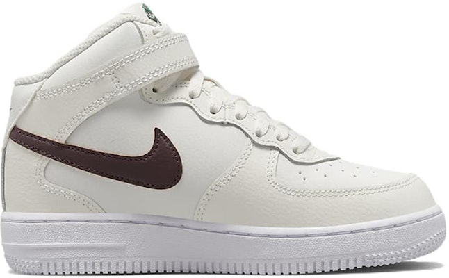 (Preschool) Nike Force 1 Mid SE '40th Anniversary - Sail Brown Basalt' FJ2895-100 Order (Preschool) Nike Force 1 Mid SE '40th Anniversary - Sail Brown Basalt' FJ2895-100