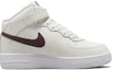 Order (PS) Nike Force 1 Mid SE '40th Anniversary - Sail Coklat Basalt' FJ2895-100