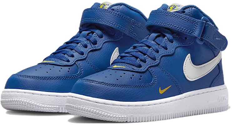 (Preschool) Nike Force 1 Mid SE '40th Anniversary - Blue Jay' FJ2895-400 Lookbook (Preschool) Nike Force 1 Mid SE '40th Anniversary - Blue Jay' FJ2895-400